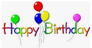 Happy Birthday! April, May, June